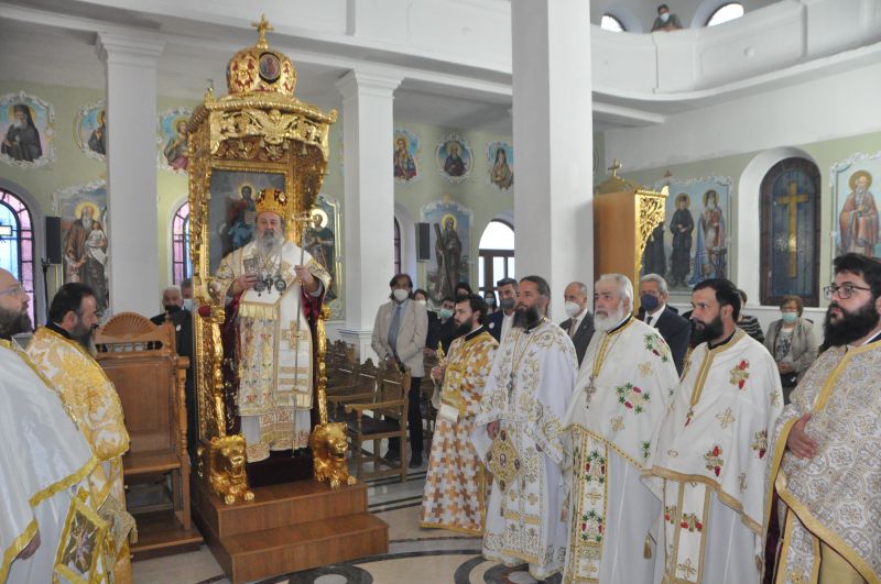 Ἡ ἑορτή τοῦ ἁγίου Γεωργίου τοῦ τροπαιοφόρου στόν Ξηροπόταμο